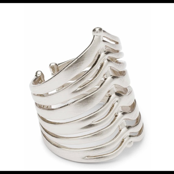 LAST ONE☝️ KENDRA SCOTT RODHIUM PLATED - Picture 5 of 5